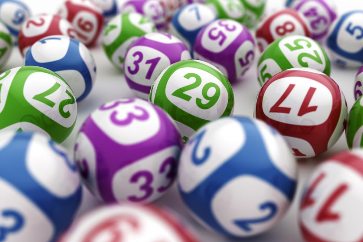 colorful lottery balls