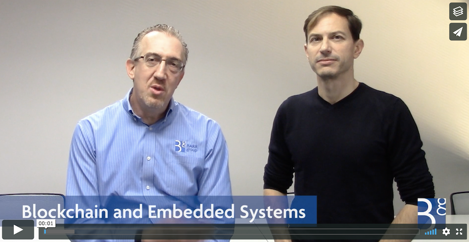 Blockchain and Embedded Systems